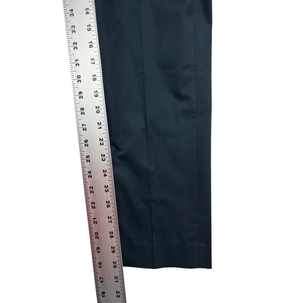 Express 36S 30x30 Navy Blue 2pc Pant Suit Stretch Cotton Unlined Extra Slim Mens